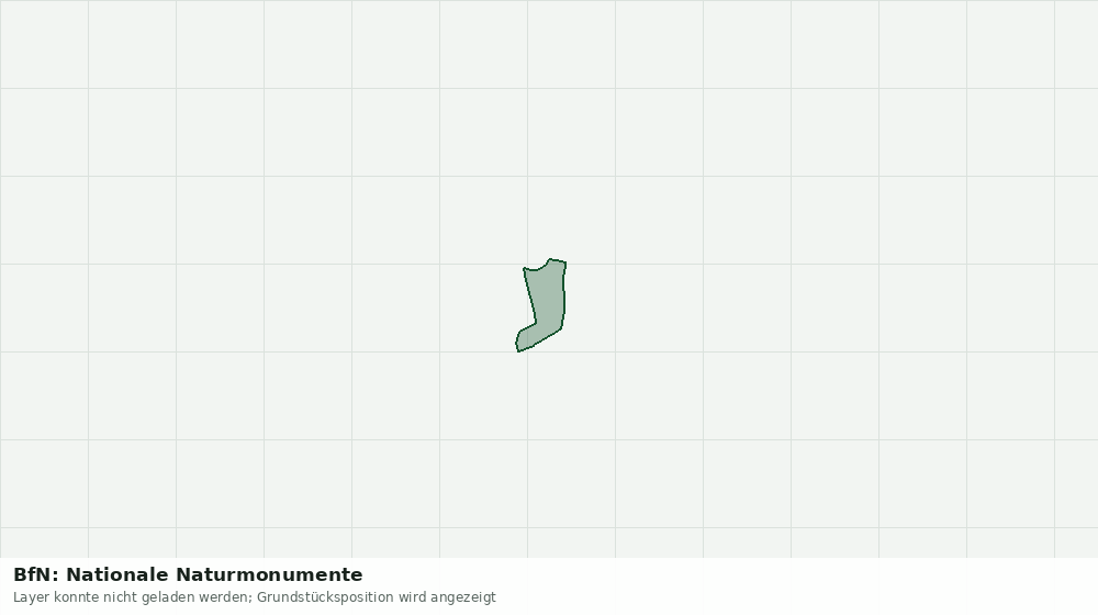 Statische Kartenansicht: BfN: Nationale Naturmonumente