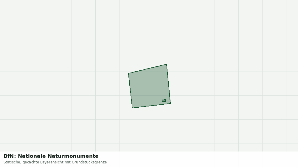 Statische Kartenansicht: BfN: Nationale Naturmonumente