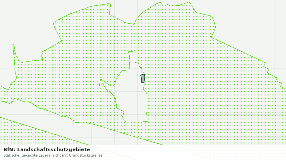 Statische Kartenansicht: BfN: Landschaftsschutzgebiete