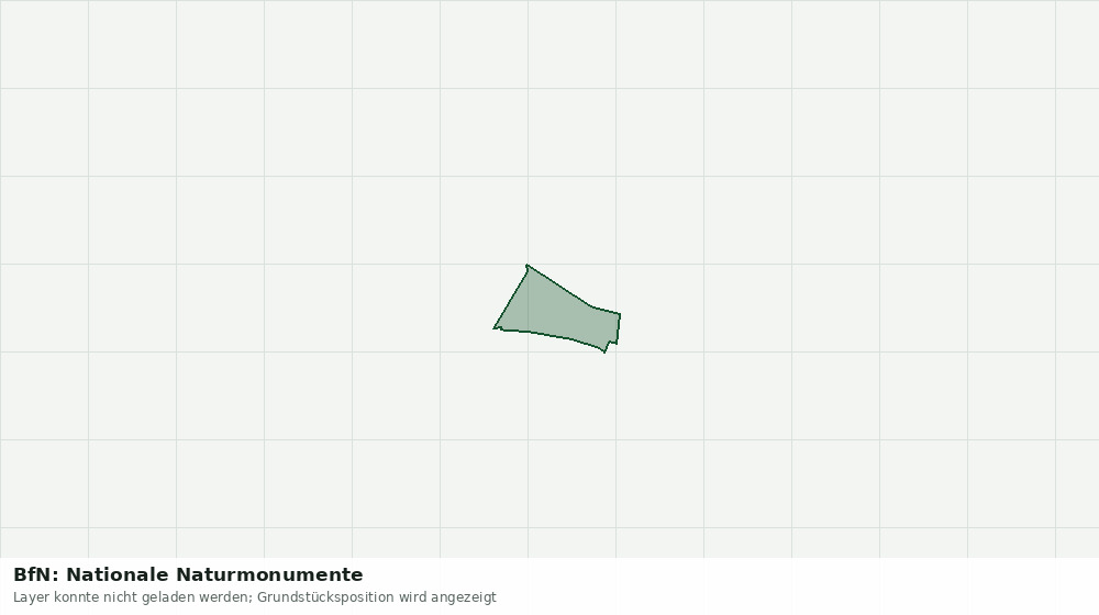 Statische Kartenansicht: BfN: Nationale Naturmonumente
