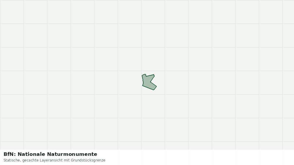 Statische Kartenansicht: BfN: Nationale Naturmonumente