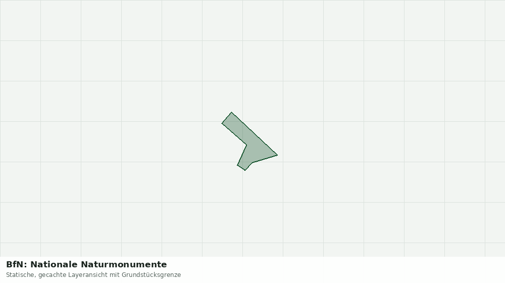 Statische Kartenansicht: BfN: Nationale Naturmonumente