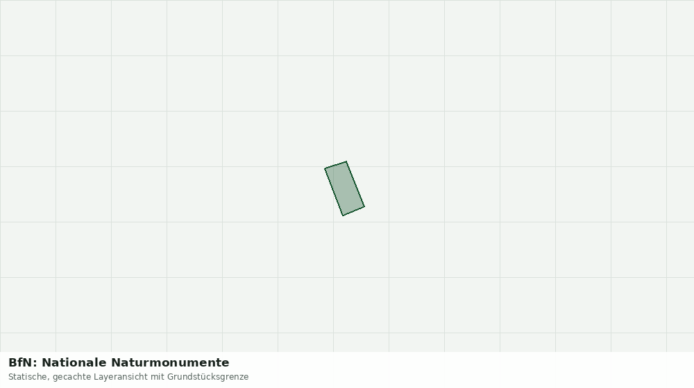 Statische Kartenansicht: BfN: Nationale Naturmonumente
