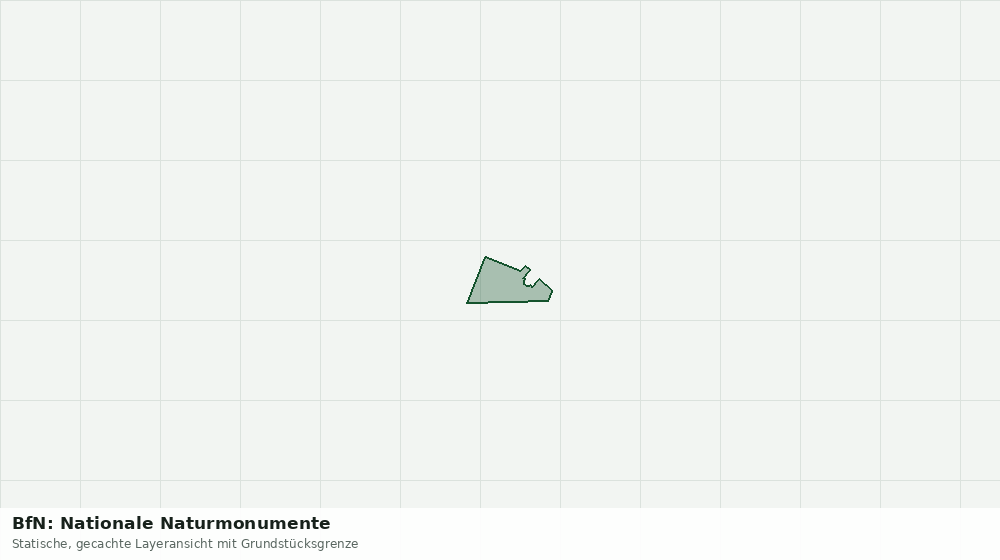 Statische Kartenansicht: BfN: Nationale Naturmonumente
