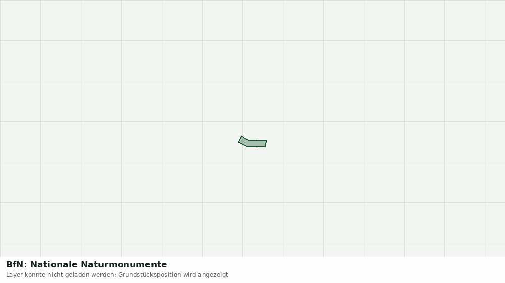 Statische Kartenansicht: BfN: Nationale Naturmonumente