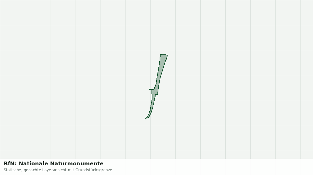 Statische Kartenansicht: BfN: Nationale Naturmonumente