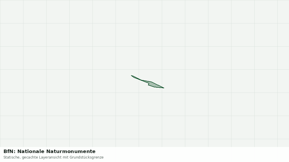 Statische Kartenansicht: BfN: Nationale Naturmonumente