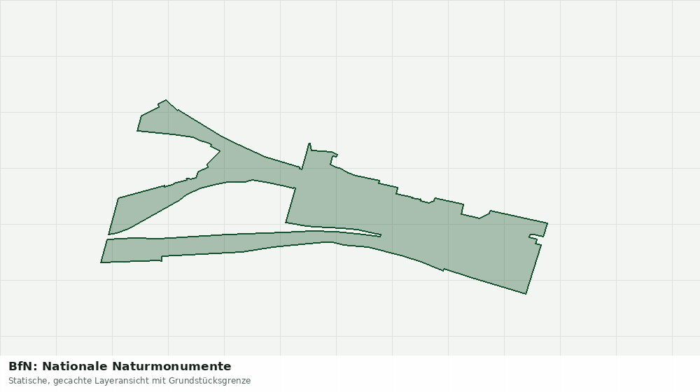 Statische Kartenansicht: BfN: Nationale Naturmonumente