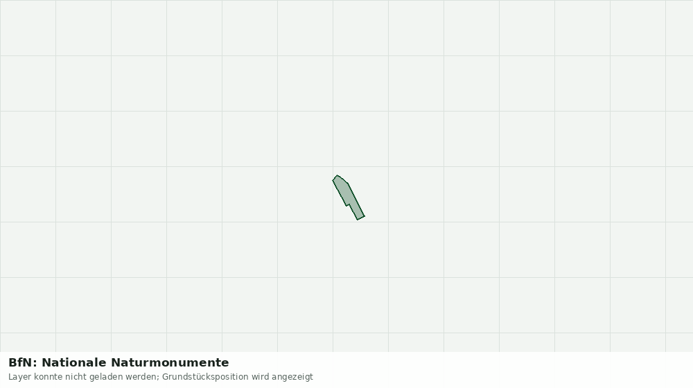 Statische Kartenansicht: BfN: Nationale Naturmonumente