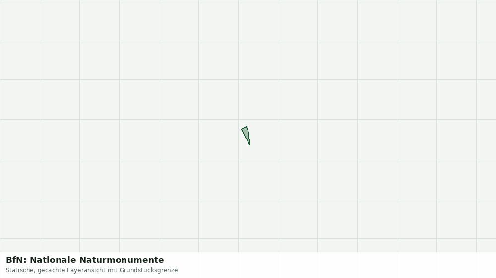 Statische Kartenansicht: BfN: Nationale Naturmonumente