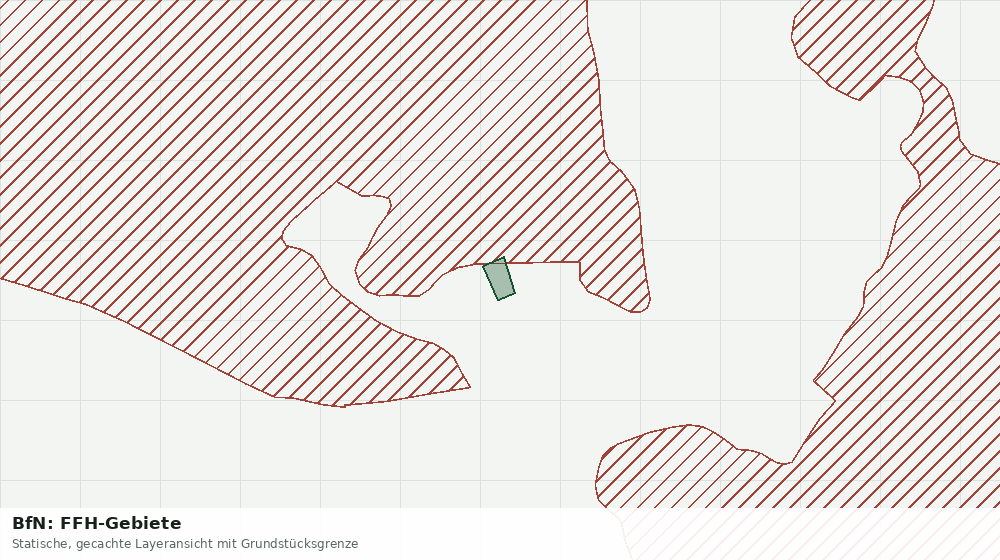Statische Kartenansicht: BfN: FFH-Gebiete
