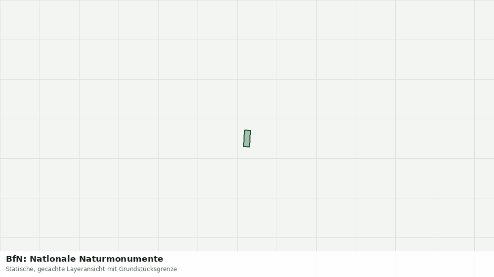 Statische Kartenansicht: BfN: Nationale Naturmonumente