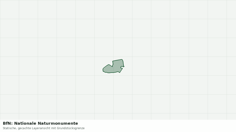 Statische Kartenansicht: BfN: Nationale Naturmonumente