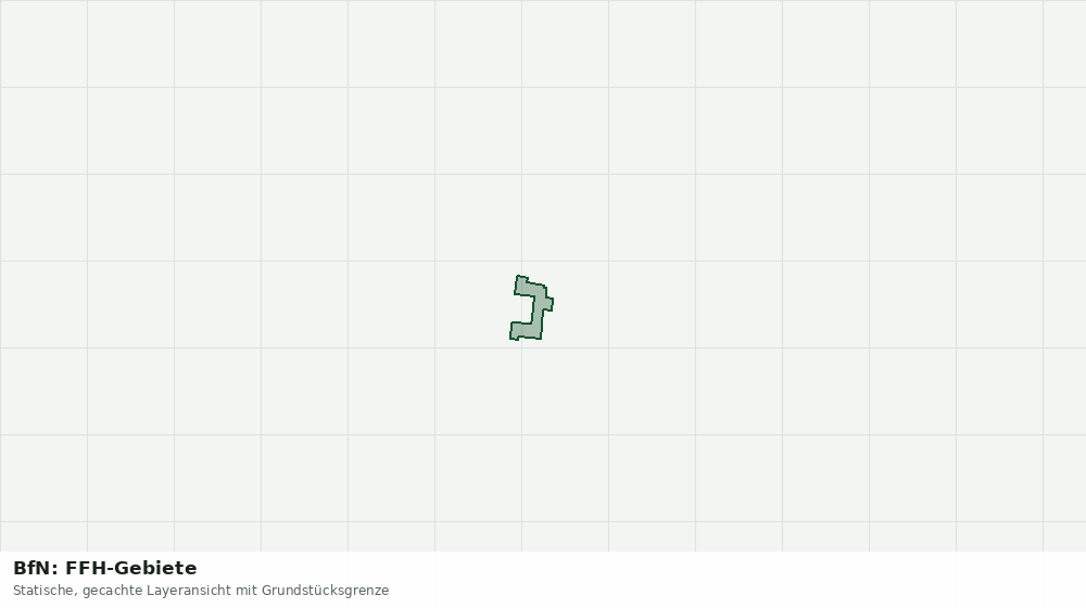 Statische Kartenansicht: BfN: FFH-Gebiete