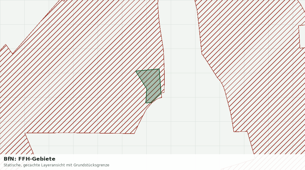 Statische Kartenansicht: BfN: FFH-Gebiete