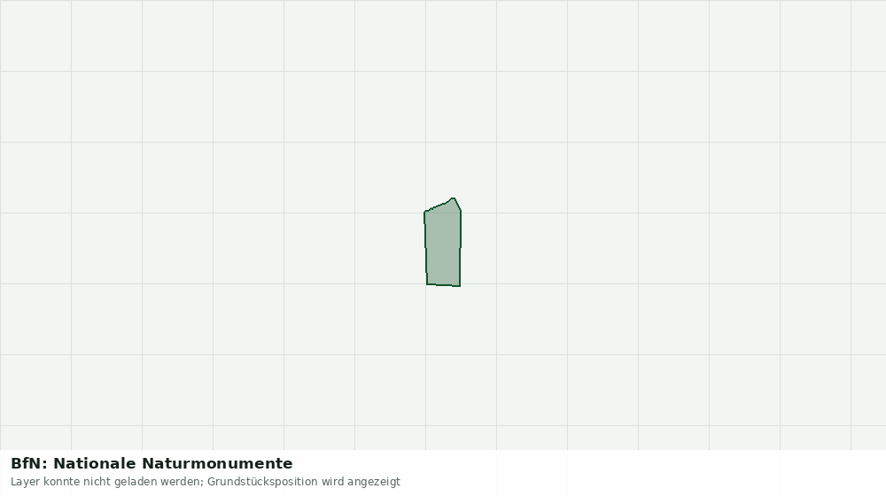 Statische Kartenansicht: BfN: Nationale Naturmonumente