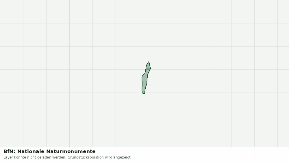 Statische Kartenansicht: BfN: Nationale Naturmonumente