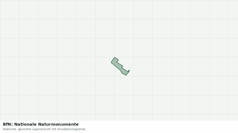 Statische Kartenansicht: BfN: Nationale Naturmonumente