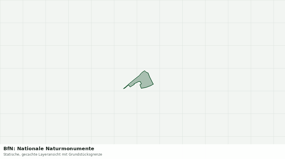 Statische Kartenansicht: BfN: Nationale Naturmonumente