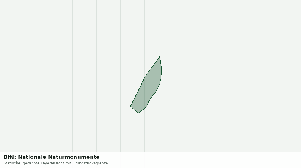 Statische Kartenansicht: BfN: Nationale Naturmonumente