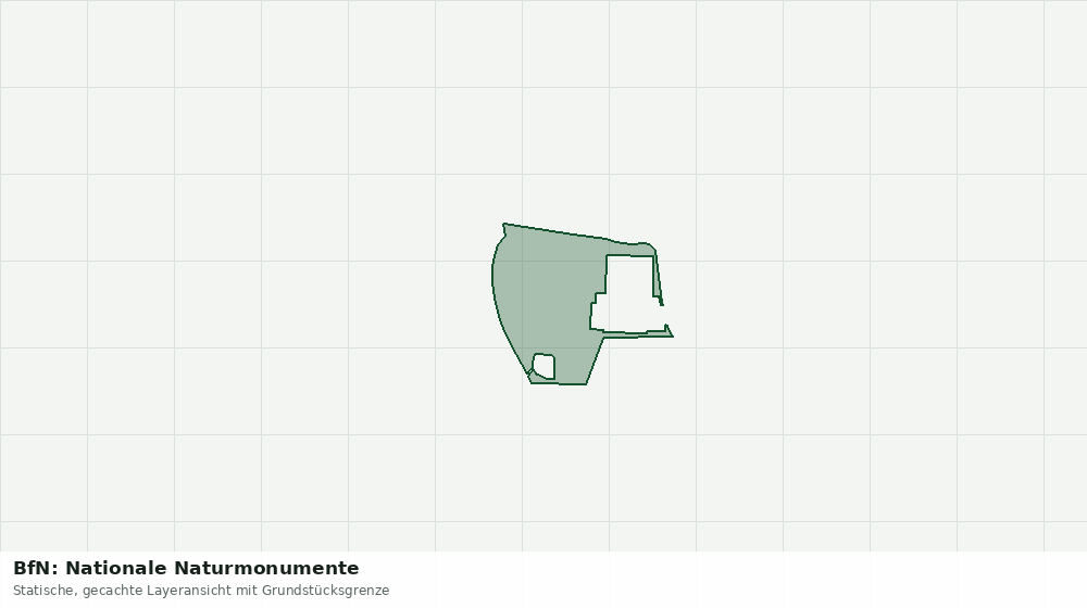 Statische Kartenansicht: BfN: Nationale Naturmonumente