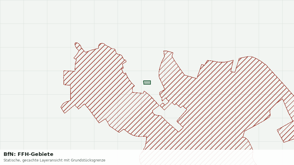 Statische Kartenansicht: BfN: FFH-Gebiete