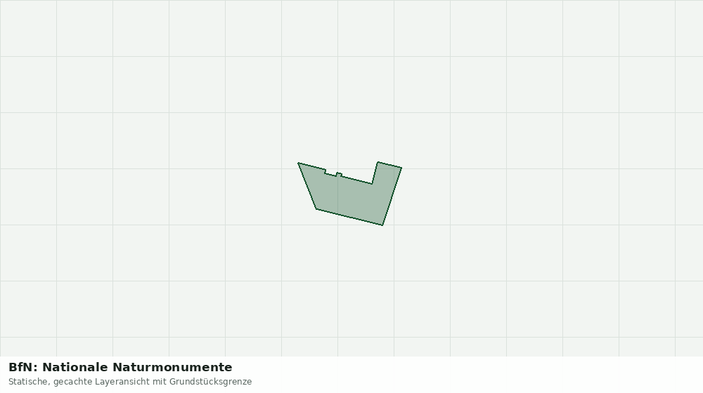 Statische Kartenansicht: BfN: Nationale Naturmonumente