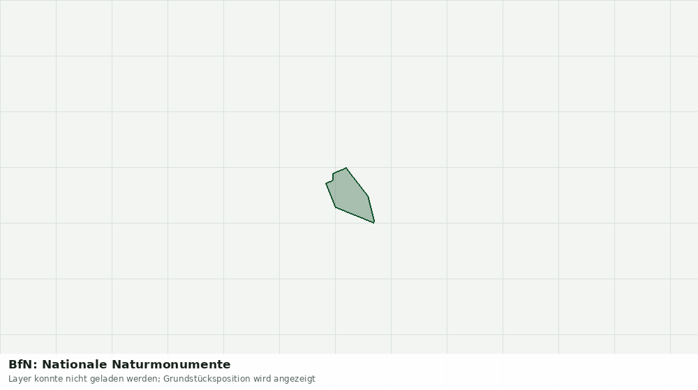 Statische Kartenansicht: BfN: Nationale Naturmonumente