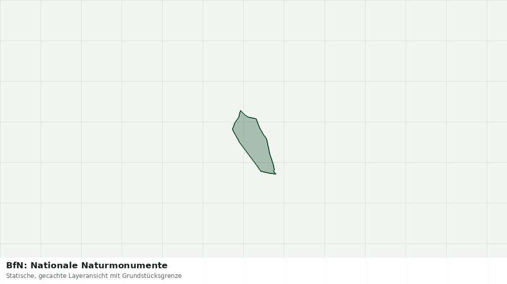 Statische Kartenansicht: BfN: Nationale Naturmonumente