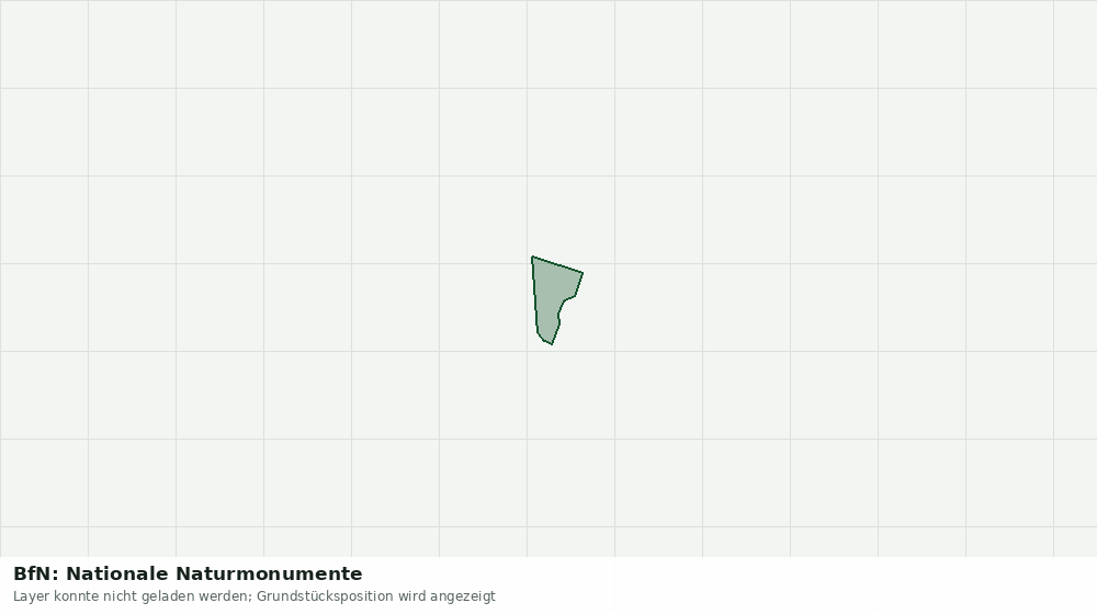 Statische Kartenansicht: BfN: Nationale Naturmonumente
