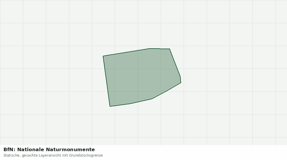 Statische Kartenansicht: BfN: Nationale Naturmonumente