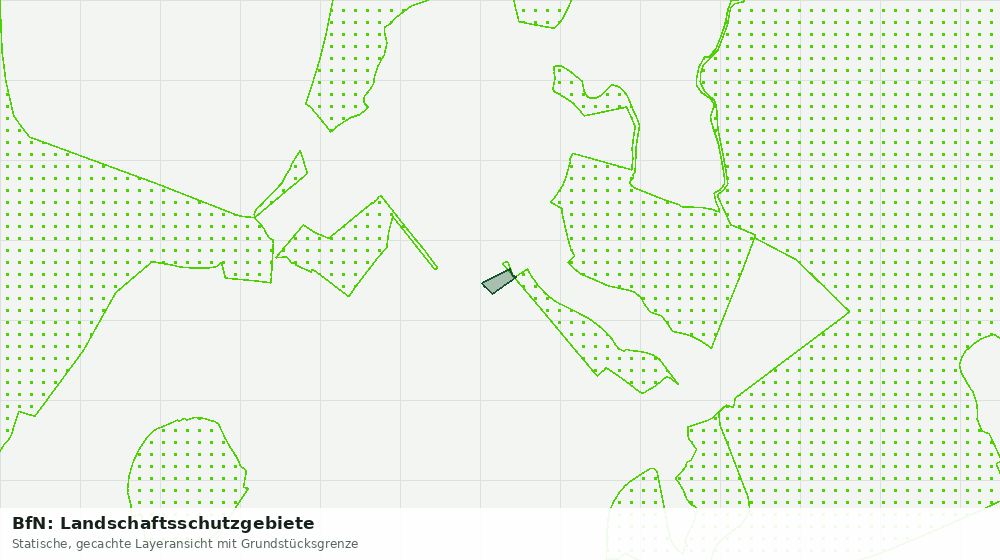 Statische Kartenansicht: BfN: Landschaftsschutzgebiete