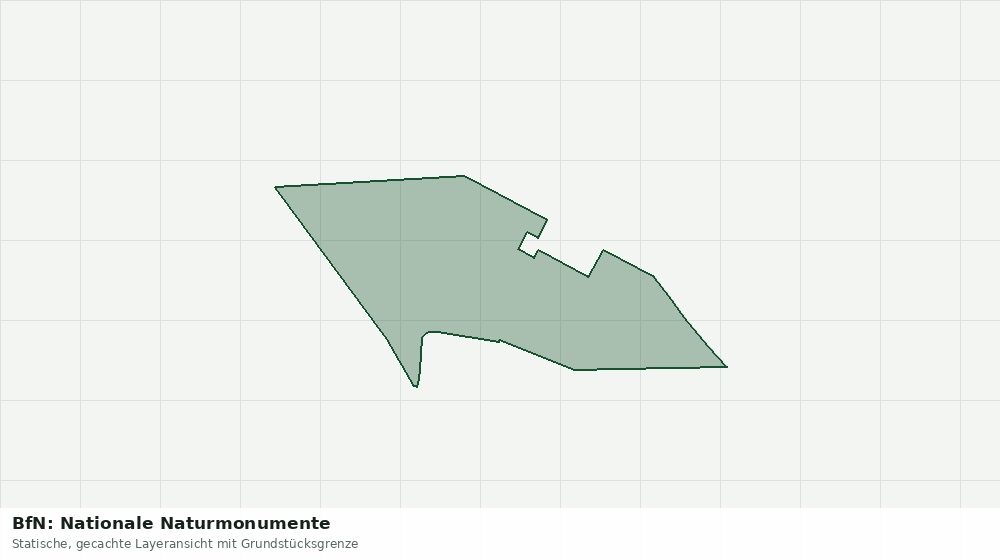 Statische Kartenansicht: BfN: Nationale Naturmonumente