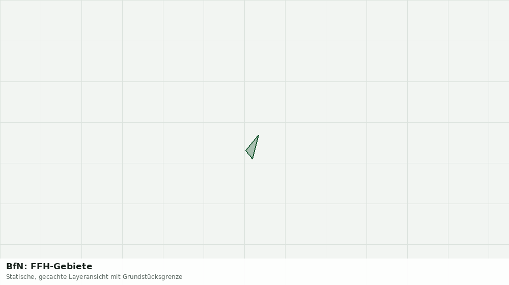 Statische Kartenansicht: BfN: FFH-Gebiete