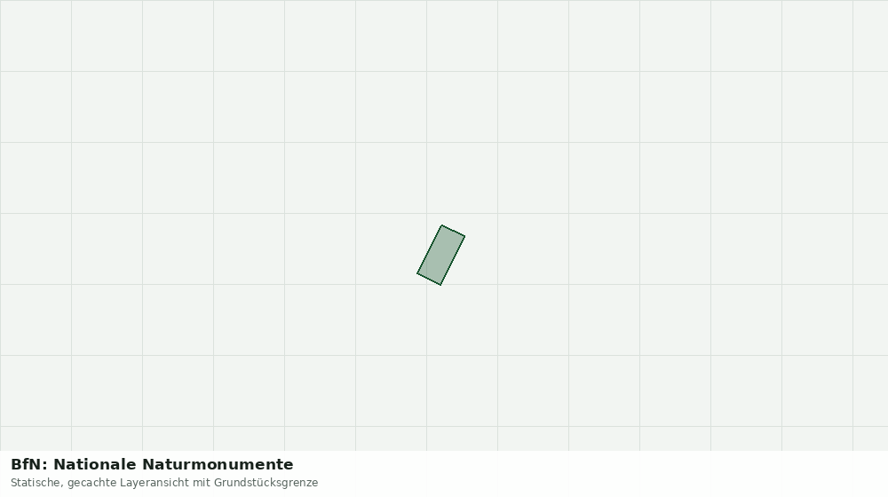 Statische Kartenansicht: BfN: Nationale Naturmonumente