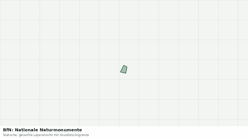 Statische Kartenansicht: BfN: Nationale Naturmonumente