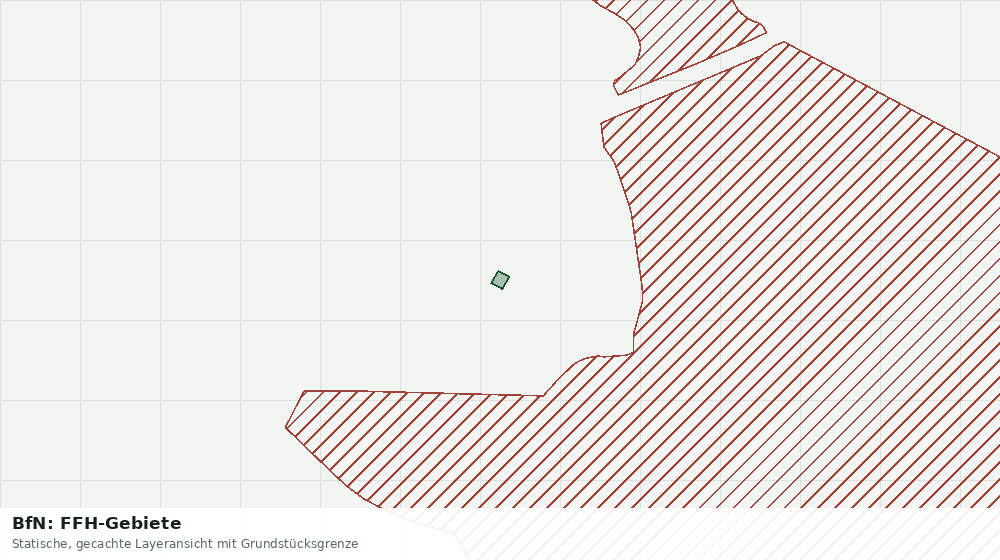 Statische Kartenansicht: BfN: FFH-Gebiete