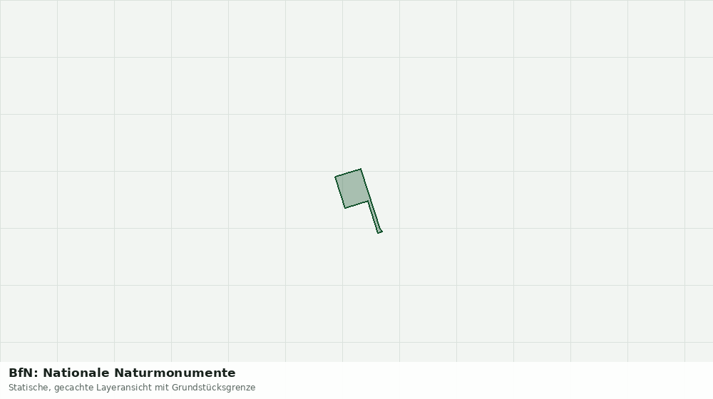 Statische Kartenansicht: BfN: Nationale Naturmonumente
