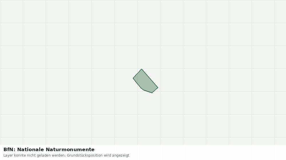 Statische Kartenansicht: BfN: Nationale Naturmonumente