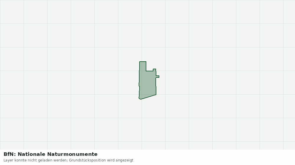 Statische Kartenansicht: BfN: Nationale Naturmonumente