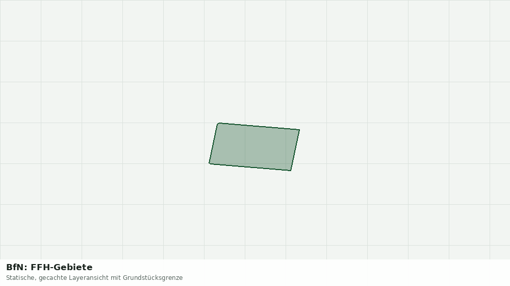 Statische Kartenansicht: BfN: FFH-Gebiete