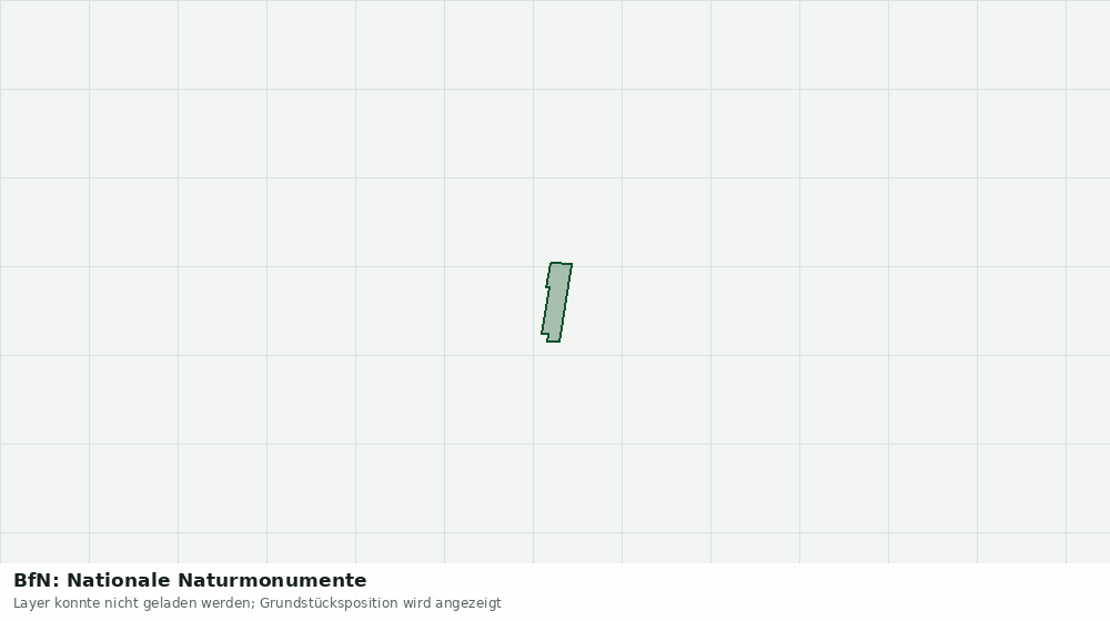 Statische Kartenansicht: BfN: Nationale Naturmonumente