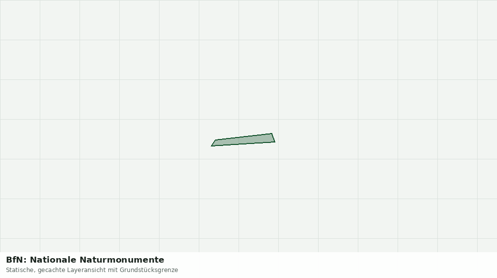 Statische Kartenansicht: BfN: Nationale Naturmonumente