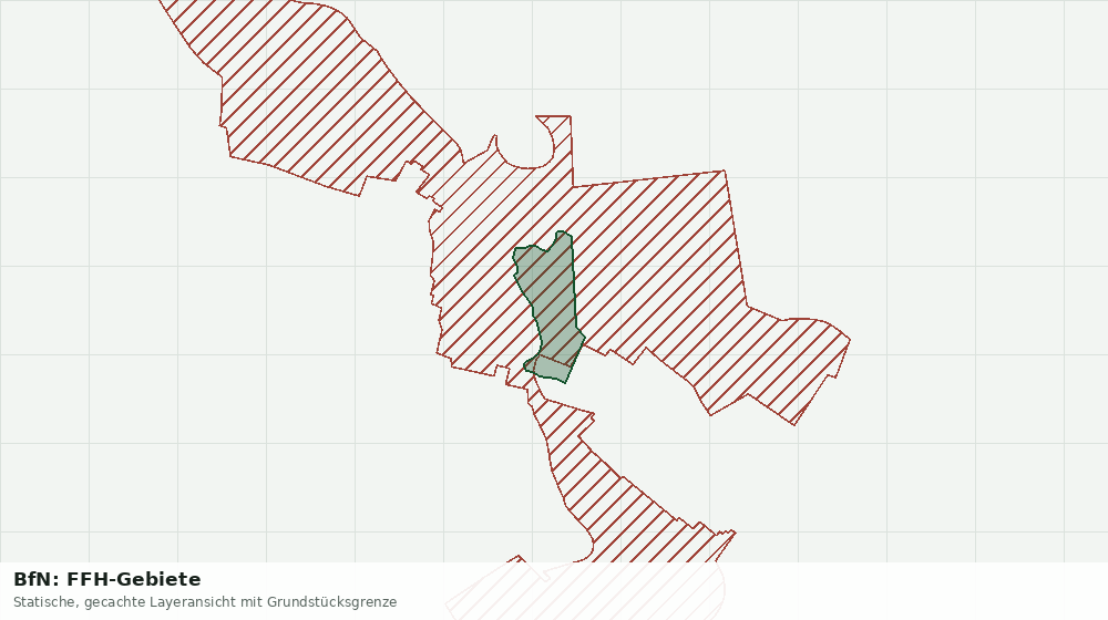 Statische Kartenansicht: BfN: FFH-Gebiete