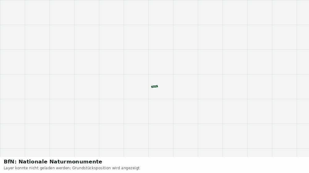 Statische Kartenansicht: BfN: Nationale Naturmonumente