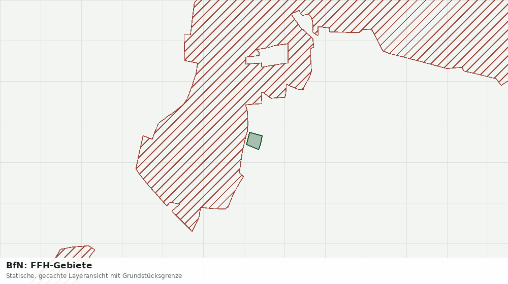 Statische Kartenansicht: BfN: FFH-Gebiete