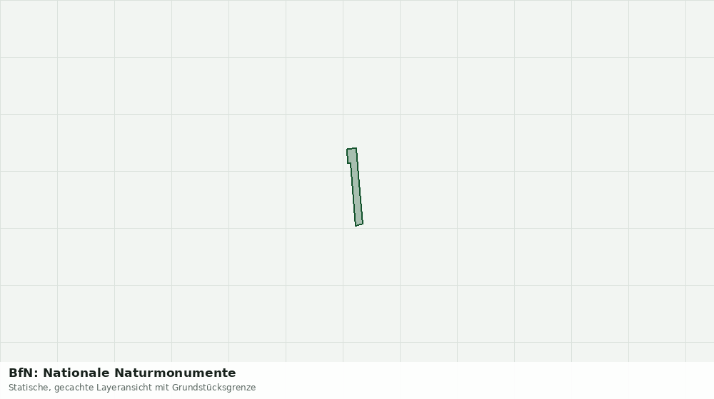 Statische Kartenansicht: BfN: Nationale Naturmonumente