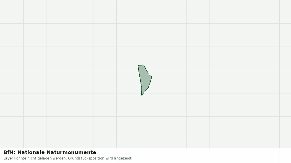 Statische Kartenansicht: BfN: Nationale Naturmonumente
