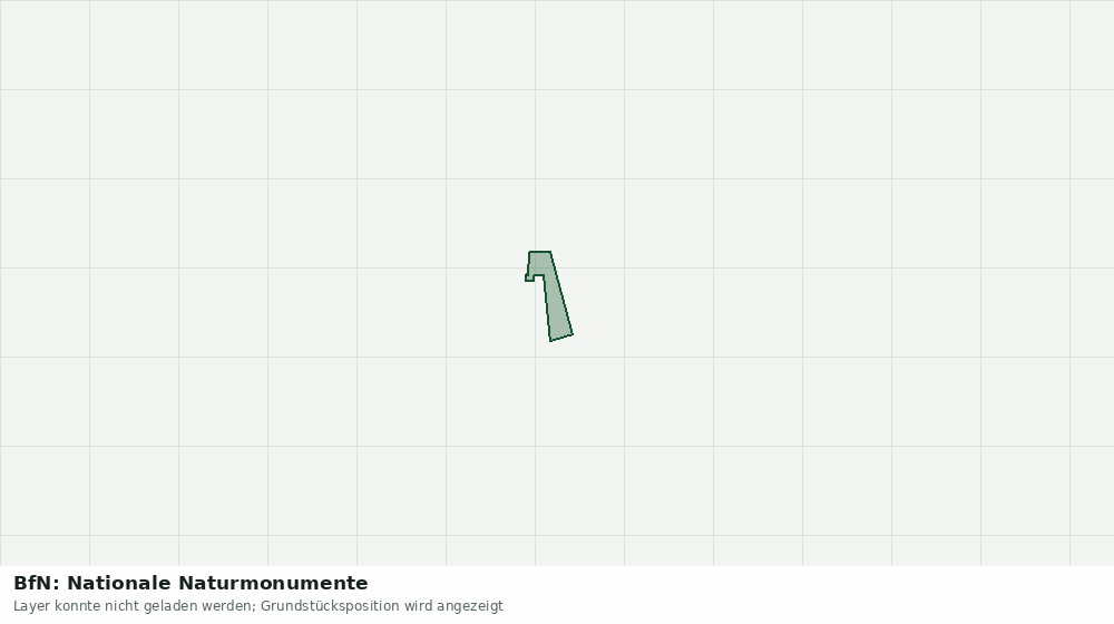 Statische Kartenansicht: BfN: Nationale Naturmonumente