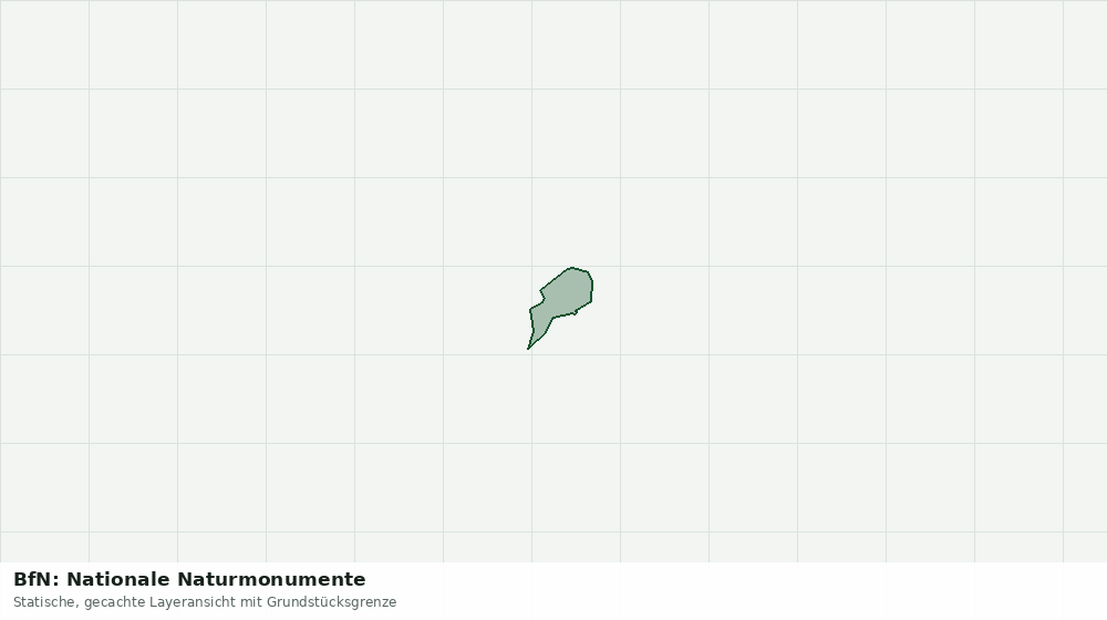 Statische Kartenansicht: BfN: Nationale Naturmonumente